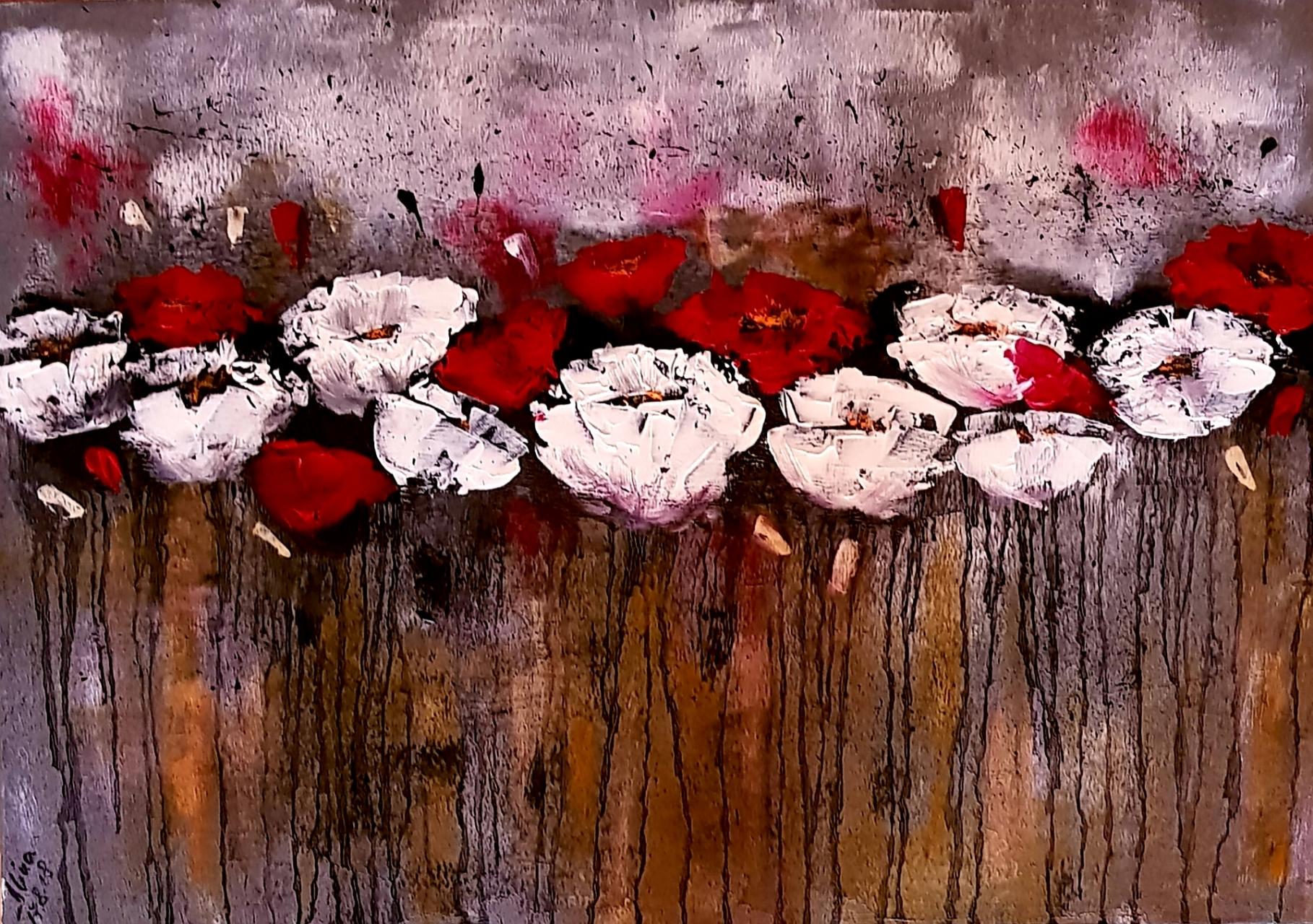 ArteDiAlina.com painting: reason and passion